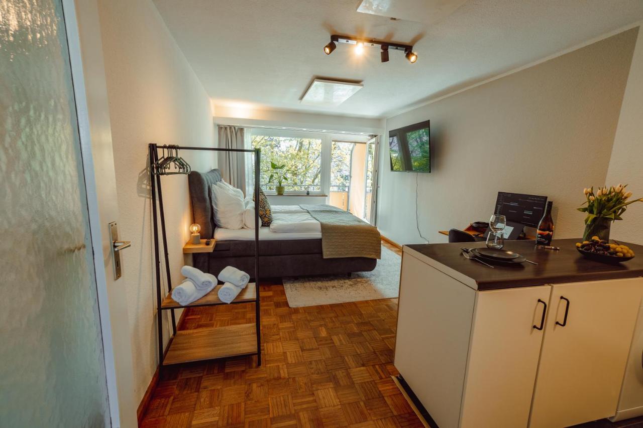Studio Apartment Mit Parkplatz Oberesslingen Exterior photo